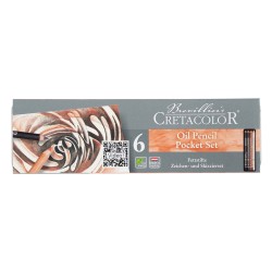 Set di matite a olio tascabili Cretacolor