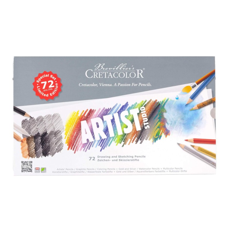 Caja Sketching and Drawing Artist Studio Cretacolor