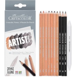 Sketching Pencils + Paper Stump Artist S