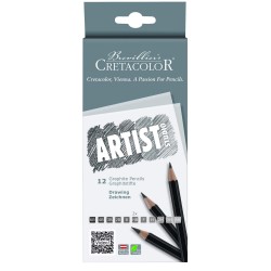 Graphit Pencil Set Drawing Artist Studio Cretacolor Casa Piera Barcelona