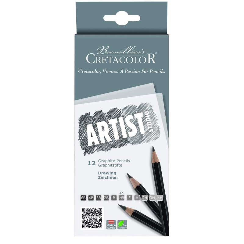 Graphit Pencil Set Drawing Artist Studio Cretacolor