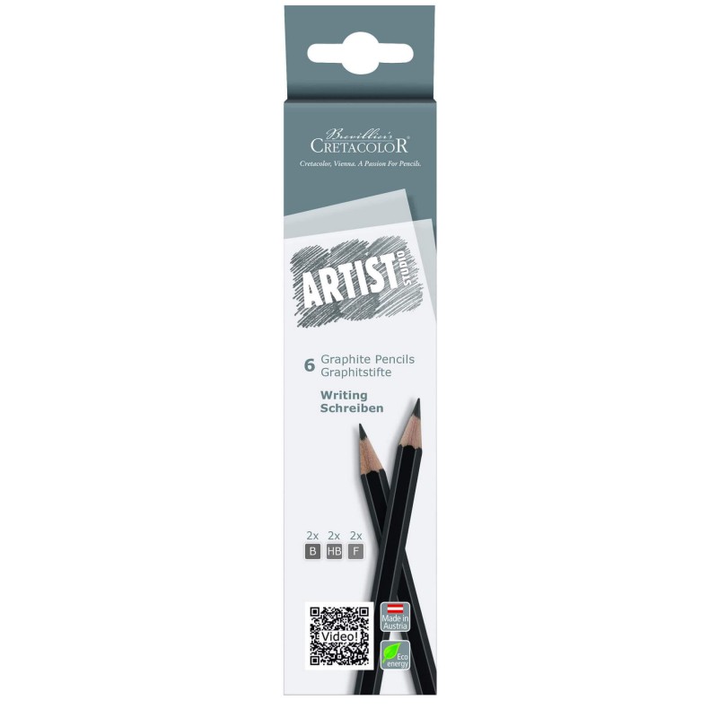 Graphit Pencil Set Writing Artist Studio Cretacolor