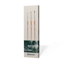 Set Pinceles Miniature Scenic Escoda Casa Piera Barcelona