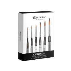 Estuche Pinceles Viaje Chronos Escoda 1246 Casa Piera Barcelona