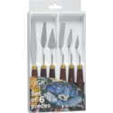 Set 6 Espátulas Mango Classic RGM