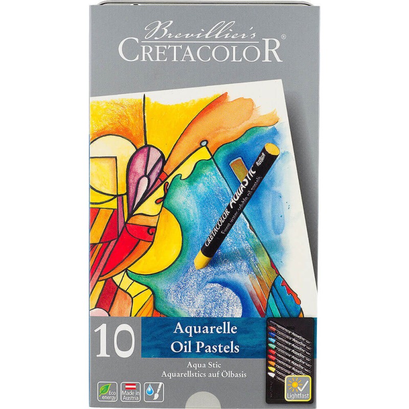 Caja Barras Aqua Stic Acuarelables Cretacolor