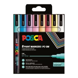 Set 4 Retoladors PC3M Posca