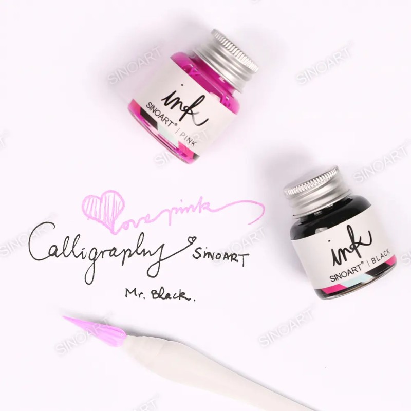 Set Plumas Cristal y Tinta