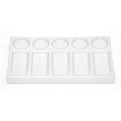 Paleta Porcelana Rectangular Sinoart | Casa Piera Bellas Artes Barcelona