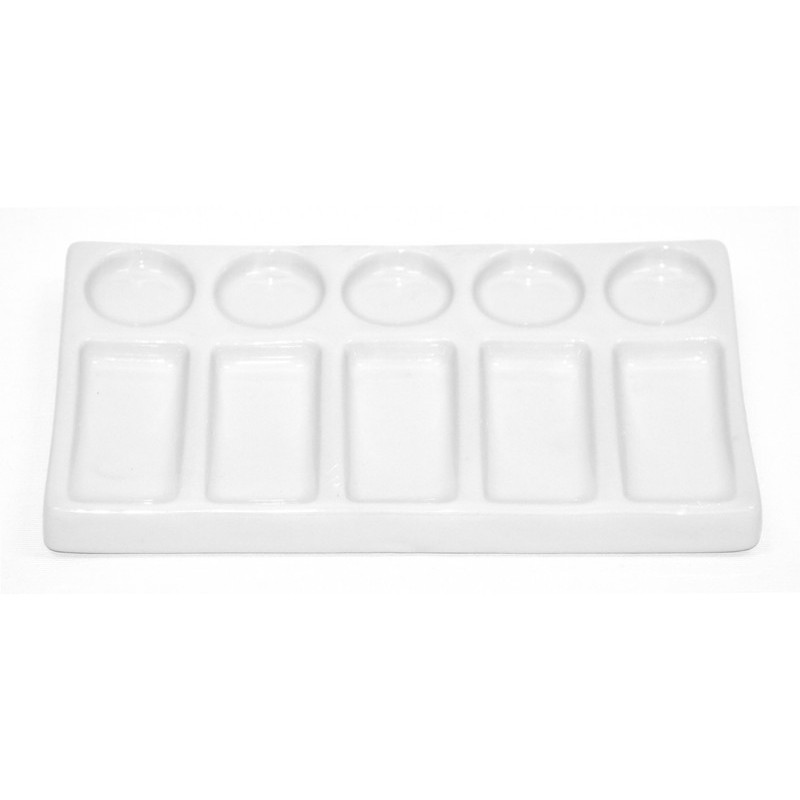 Paleta Porcellana Rectangular Sinoart