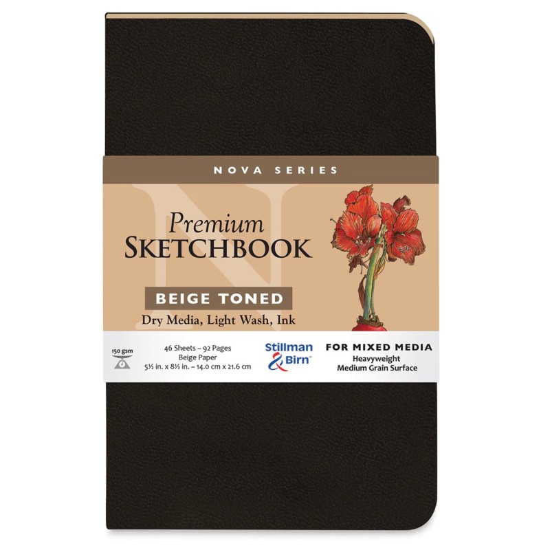 Sketchbook Mix Media Nova Tapa Tova