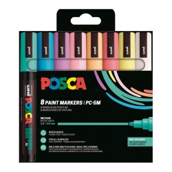 Set Rotuladores PC5M Colores POSCA