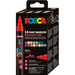 Set Retoladors Posca PC-5BR | Casa Piera Belles Arts Barcelona