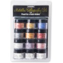 Set Pearl Ex Metallic Caligraphy Jacquard
