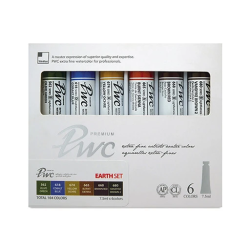 Caja Acuarela PWC Tubo 7.5 mL