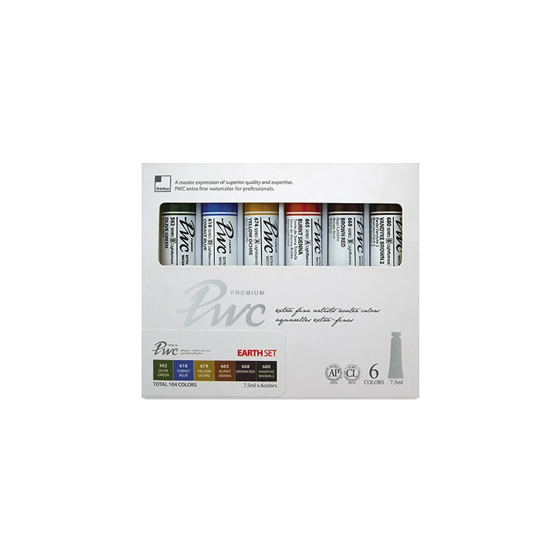 Capsa Aquarel·la PWC Tub 7.5 mL