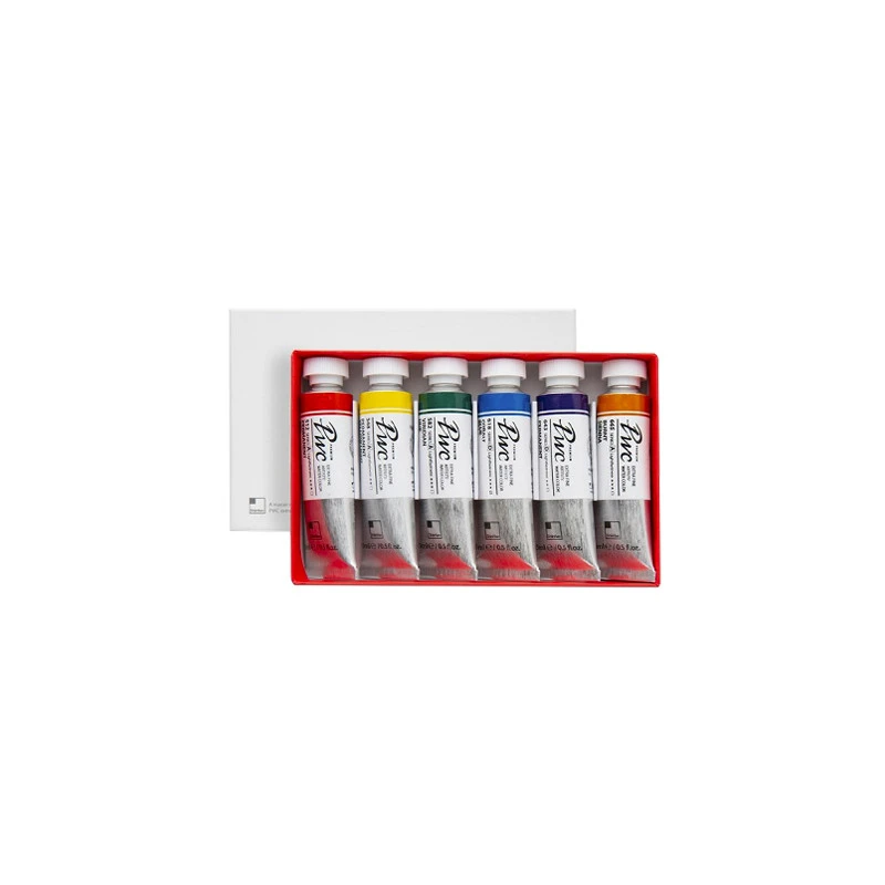 Caja Acuarela PWC Tubo 15ml