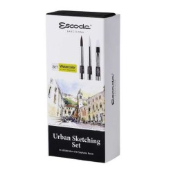 Set Pinceles Escoda Urban Sketching 8725 | Casa Piera Bellas Artes Barcelona